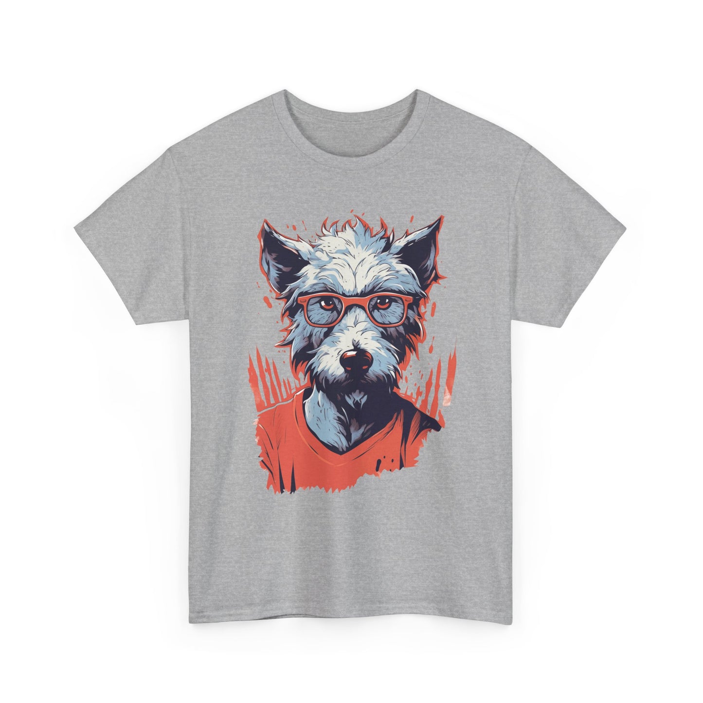 Hipster Dog T-Shirt — Cool Glasses Westie Graphic Tee