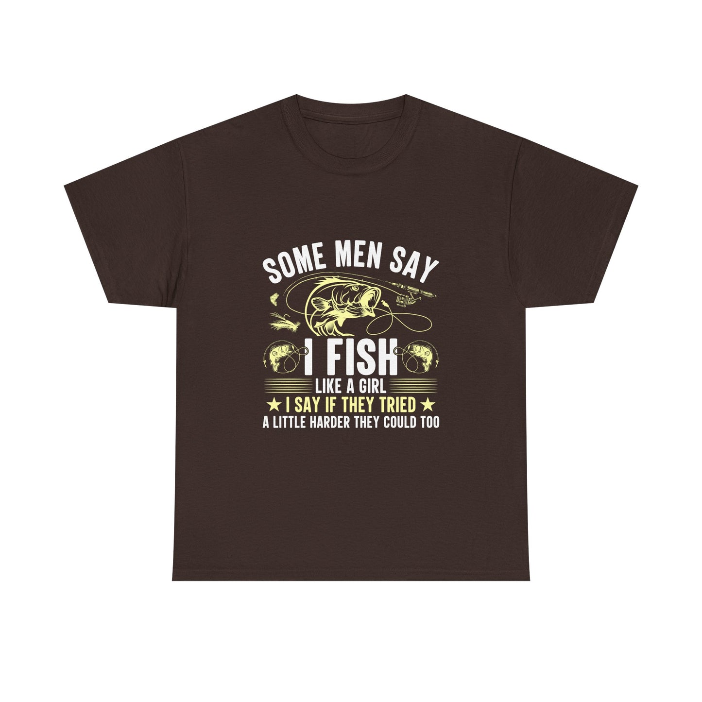 I Fish Like A Girl Fishing T-Shirt – Funny Women's Angler Tee
