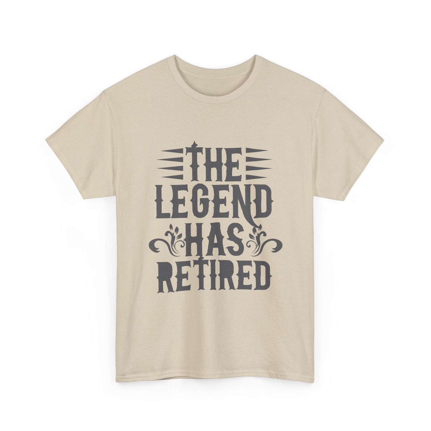 Retirement Tee - "The Legend Has Retired" Funny Retirement T-Shirt
