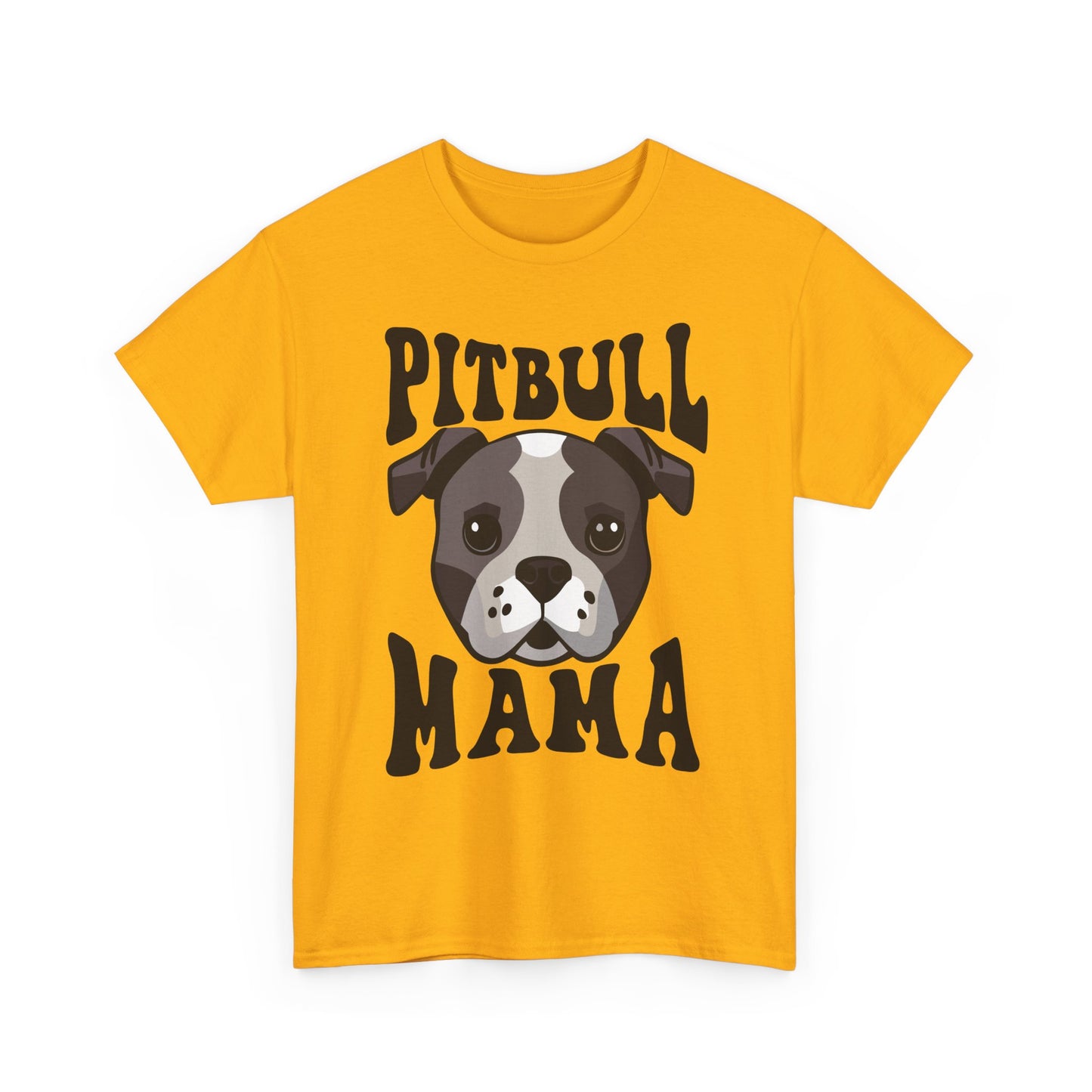 Pitbull Mama Dog T-Shirt