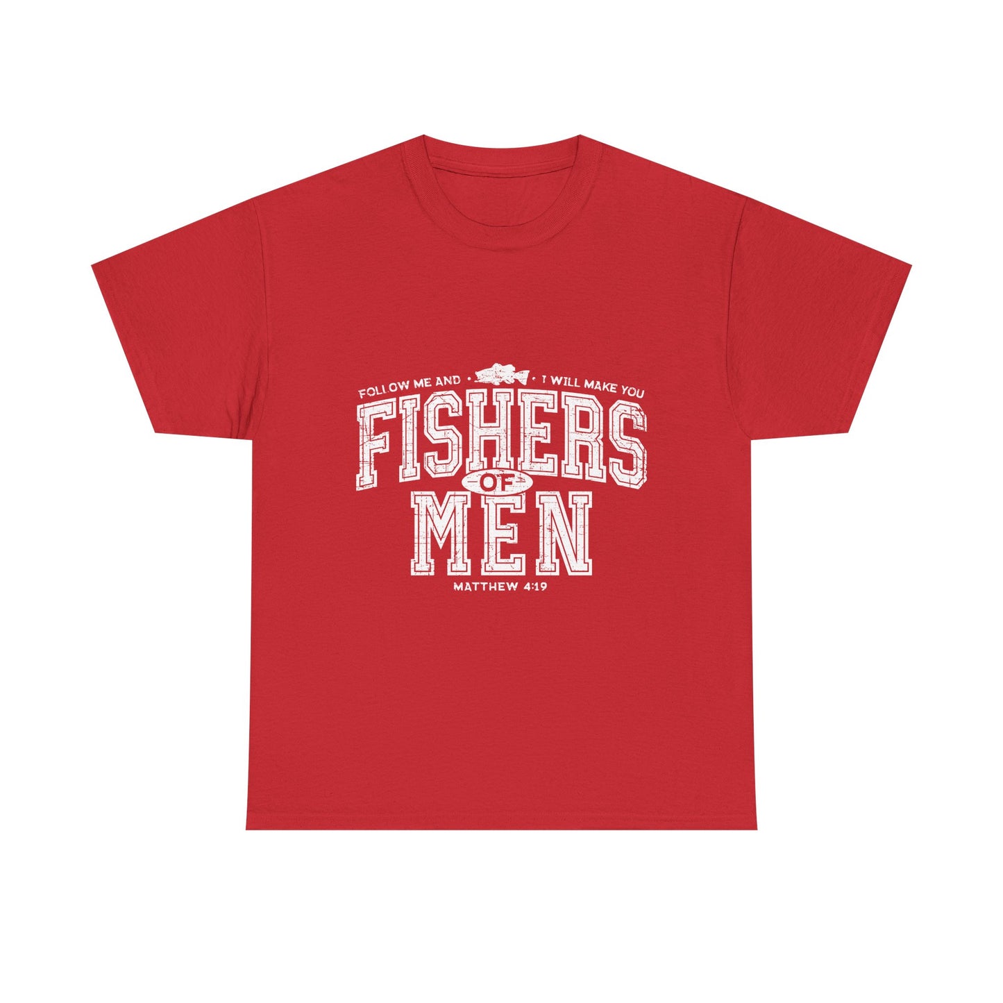 Fishers of Men Tee — Matthew 4:19 Christian Fishing Apparel