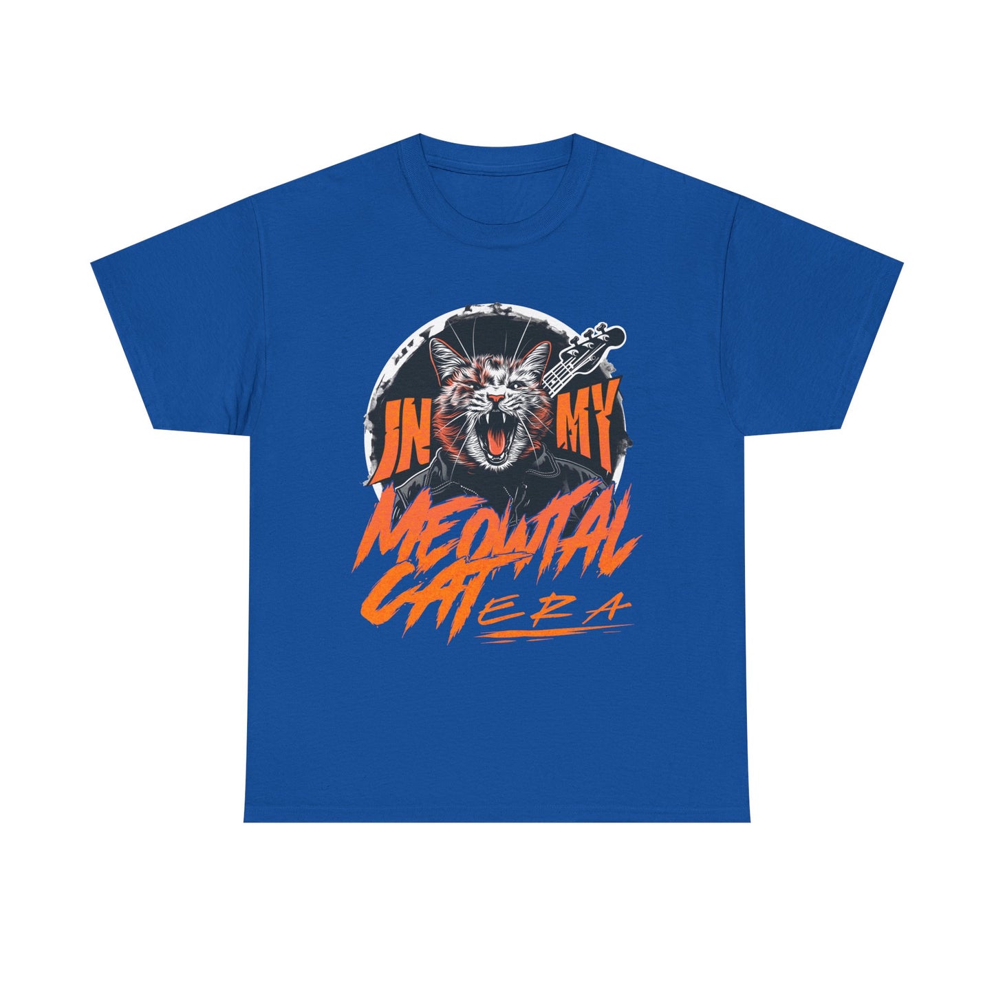 Graphic Tee — “In My Head/Medusa Mental” Fierce Cat Rock Band Design