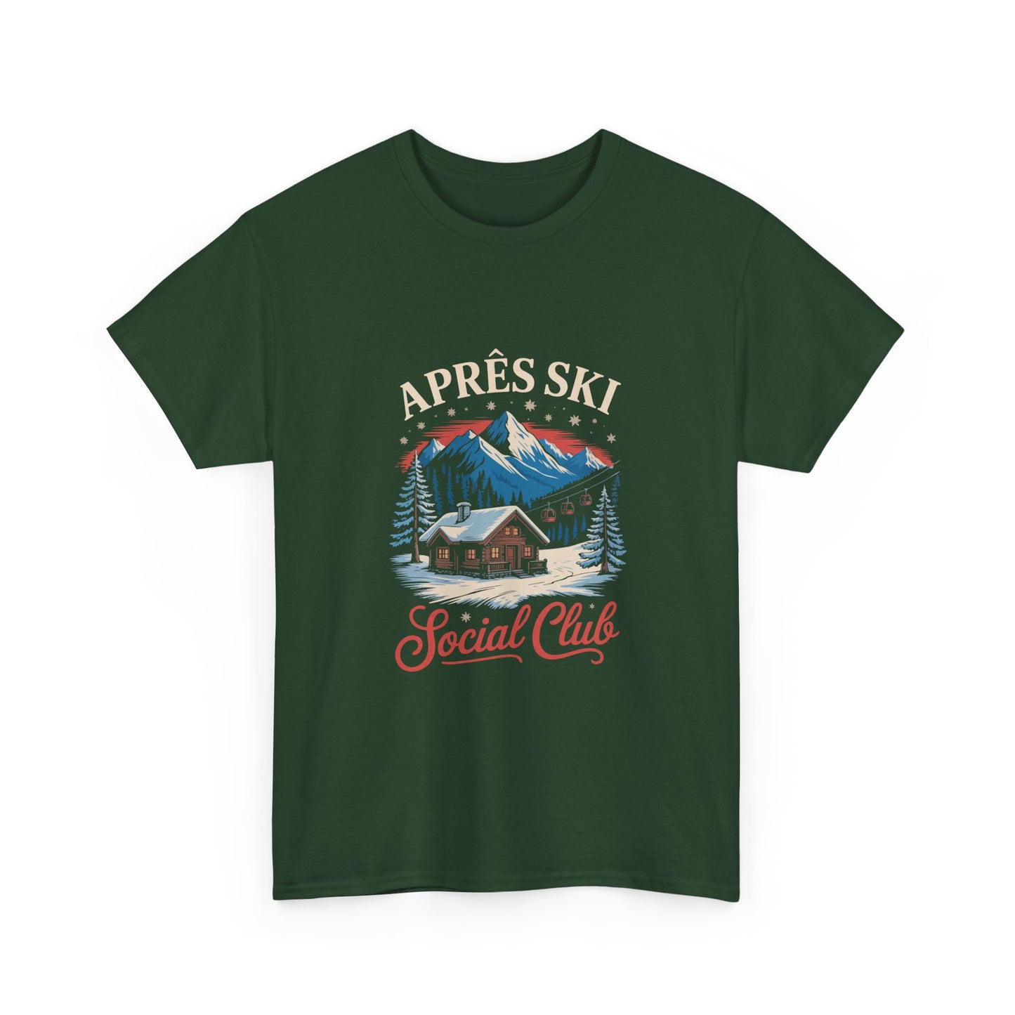 T-Shirt — Apres Ski Social Club Mountain Lodge Graphic Tee