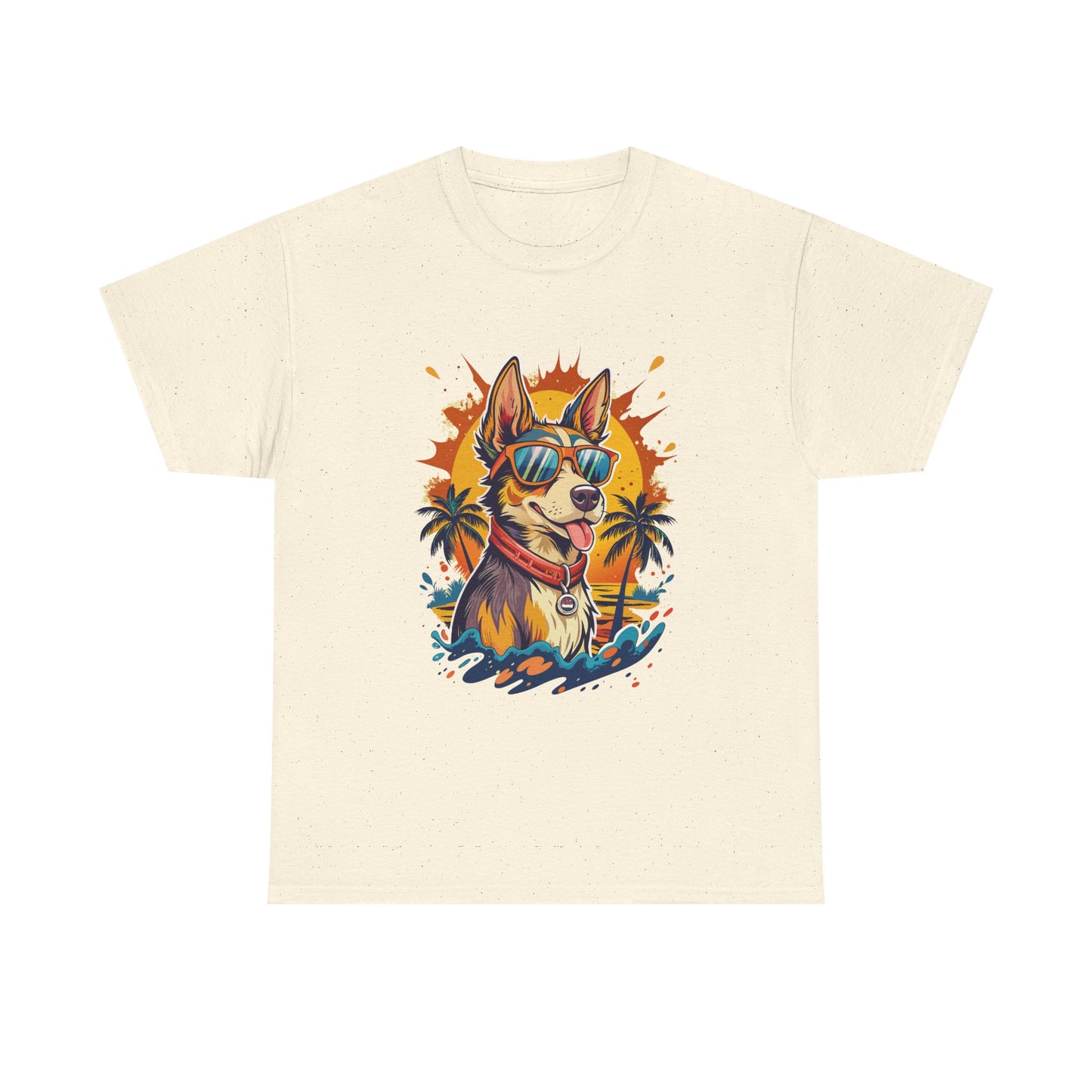 Cool Corgi Summer Tee — Sunglasses Dog Beach T-Shirt