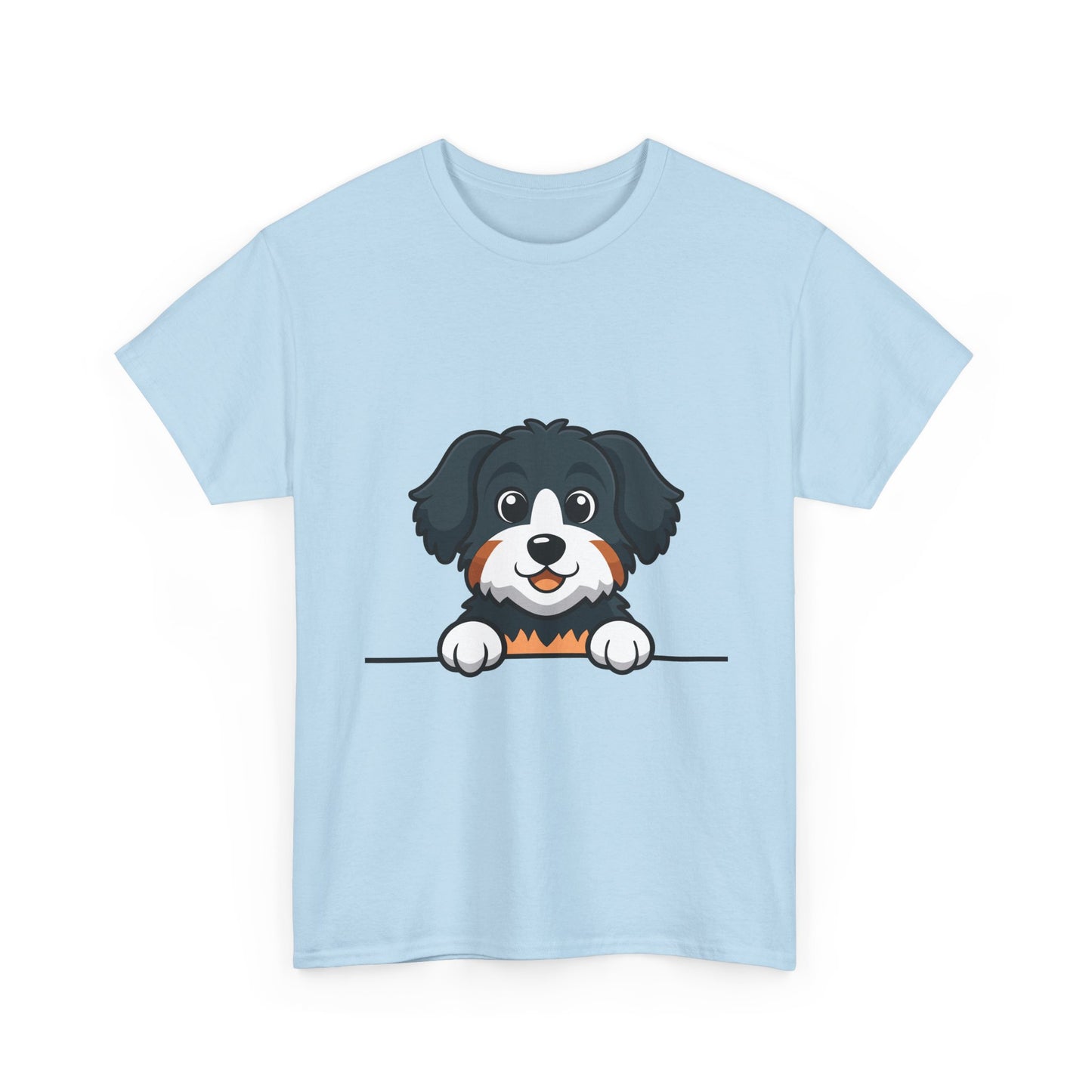 Peekaboo Puppy T-Shirt – Cute Dog Graphic Tee for Dog Lovers