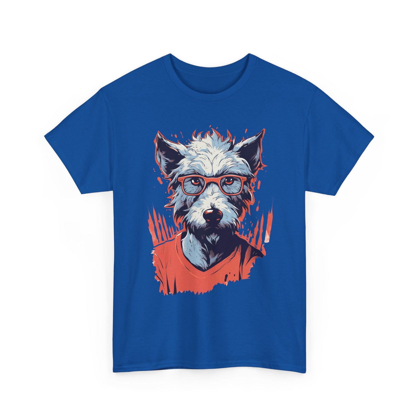 Hipster Dog T-Shirt — Cool Glasses Westie Graphic Tee