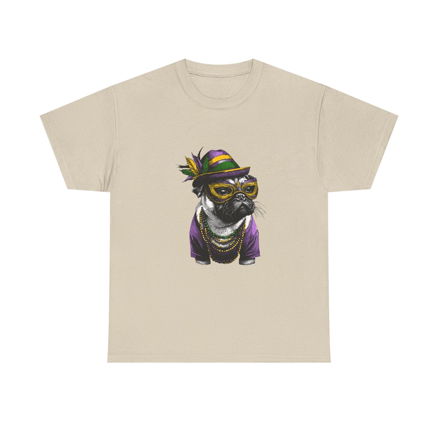 Mardi Gras Pug T-Shirt