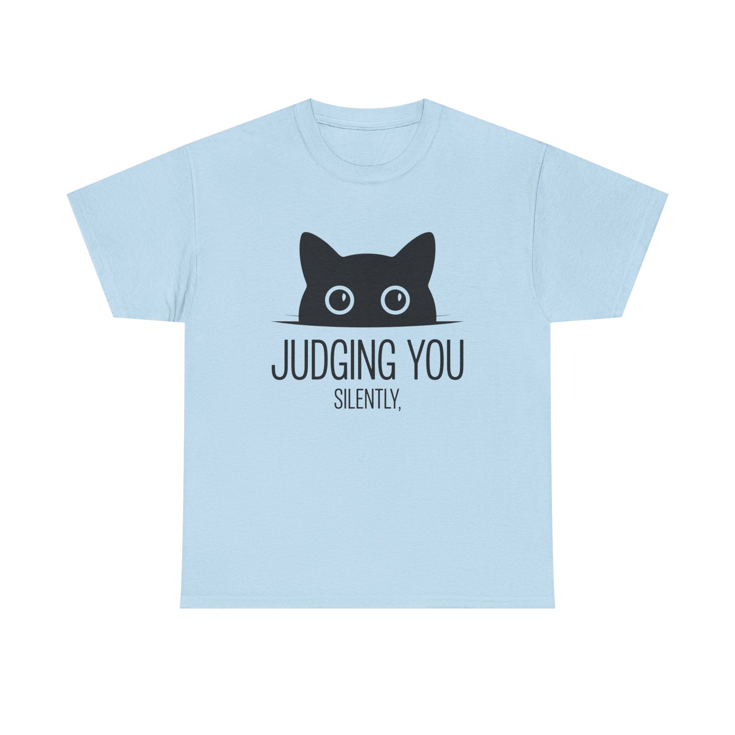 Cat "Judging You Silently" T-Shirt