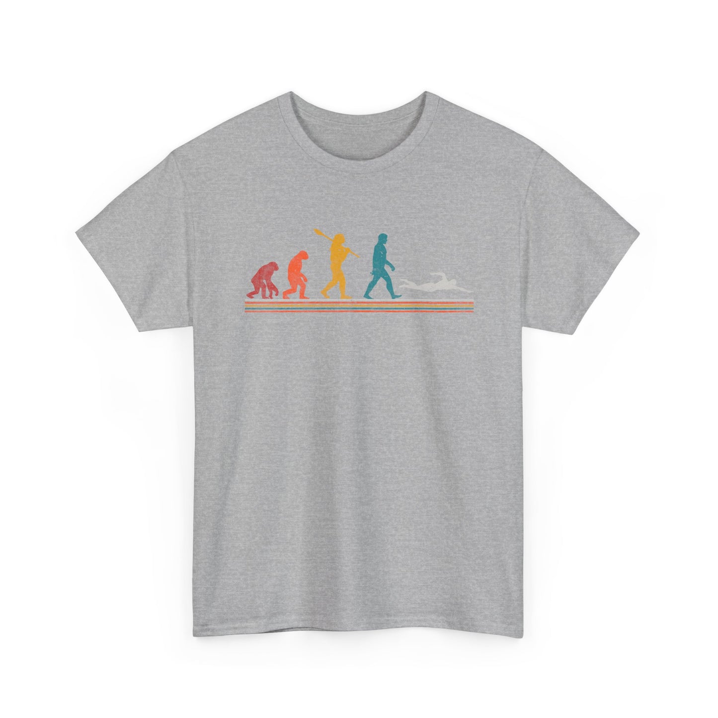Evolution of Swiming T-Shirt
