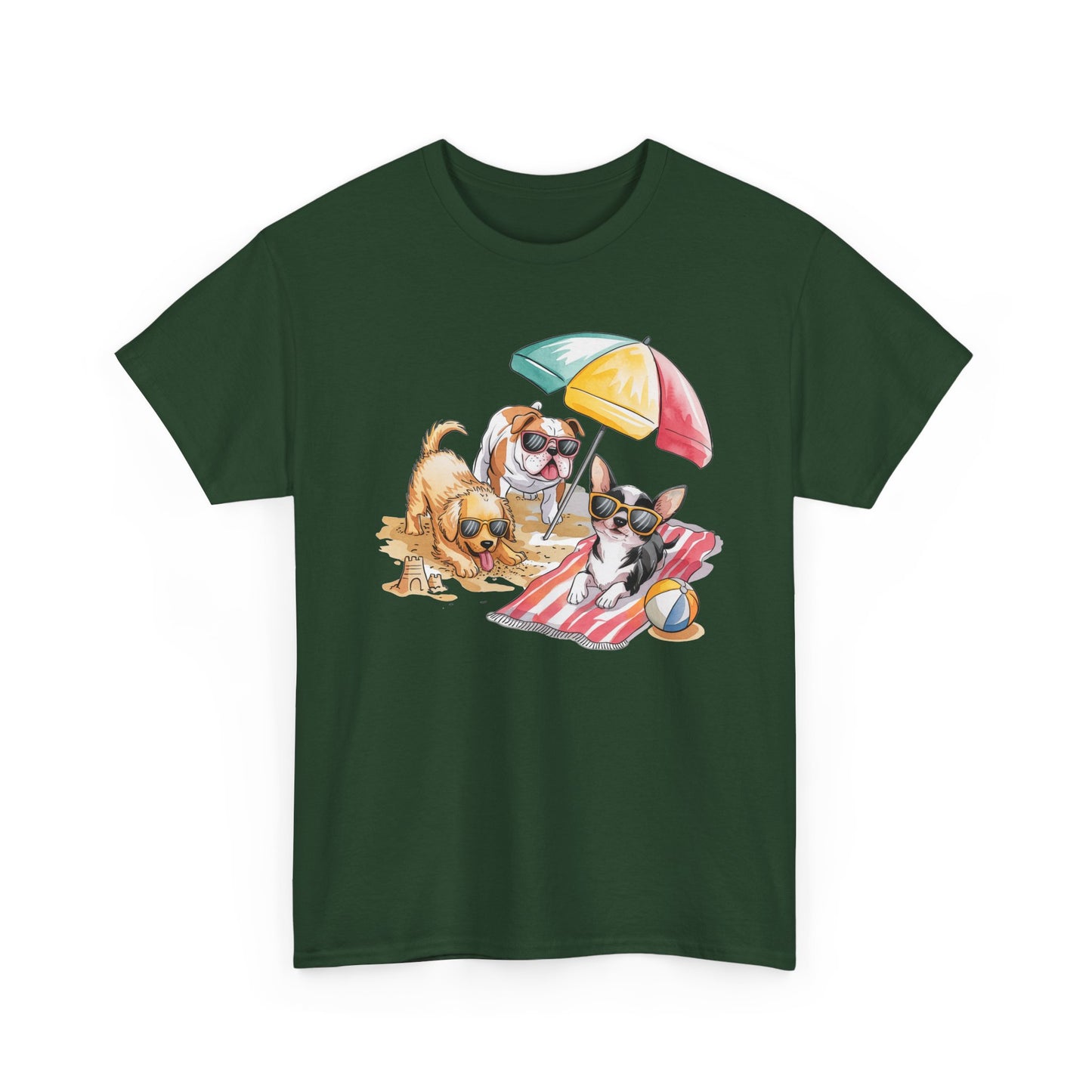 Chihuahua Beach Day T-Shirt