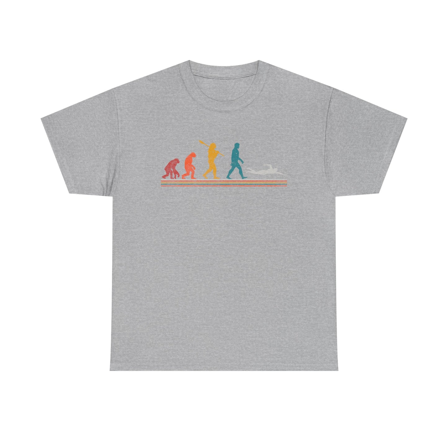 Evolution of Swiming T-Shirt