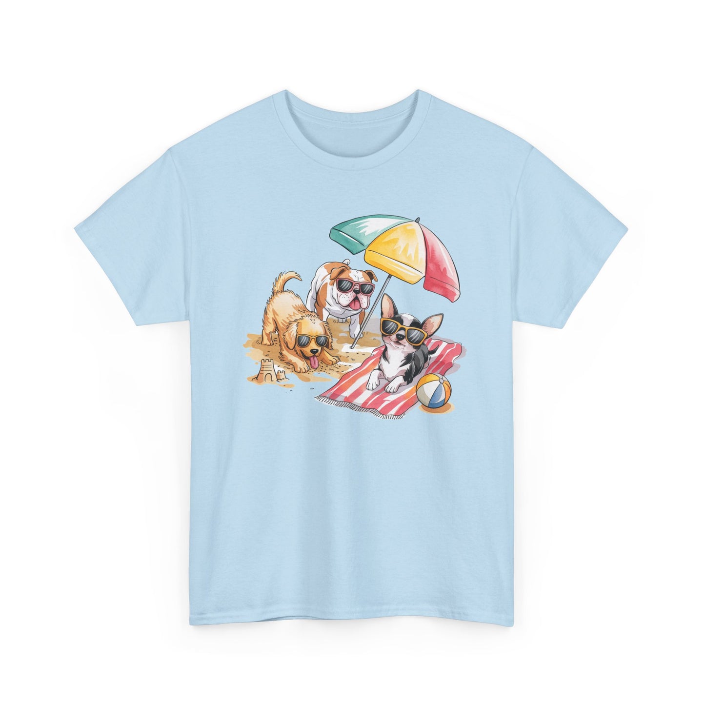 Chihuahua Beach Day T-Shirt
