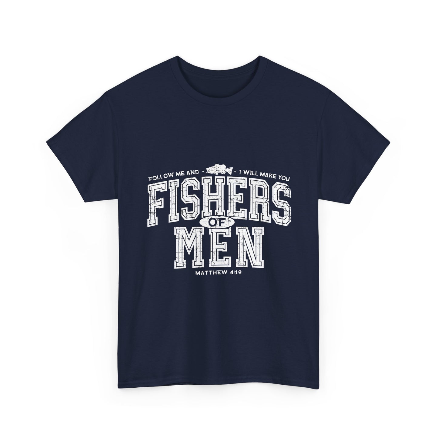 Fishers of Men Tee — Matthew 4:19 Christian Fishing Apparel