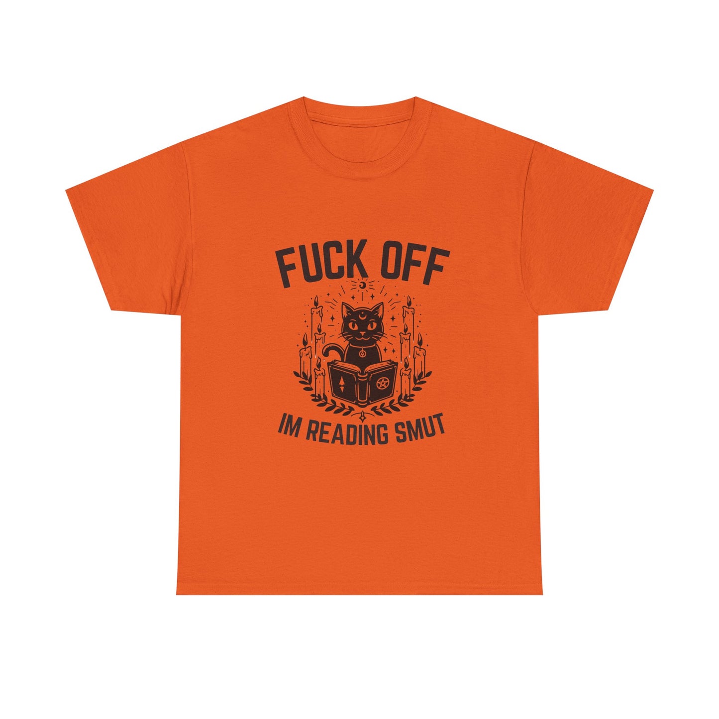 “Fuck Off I’m Reading Smut” Cat Witchbook T-Shirt