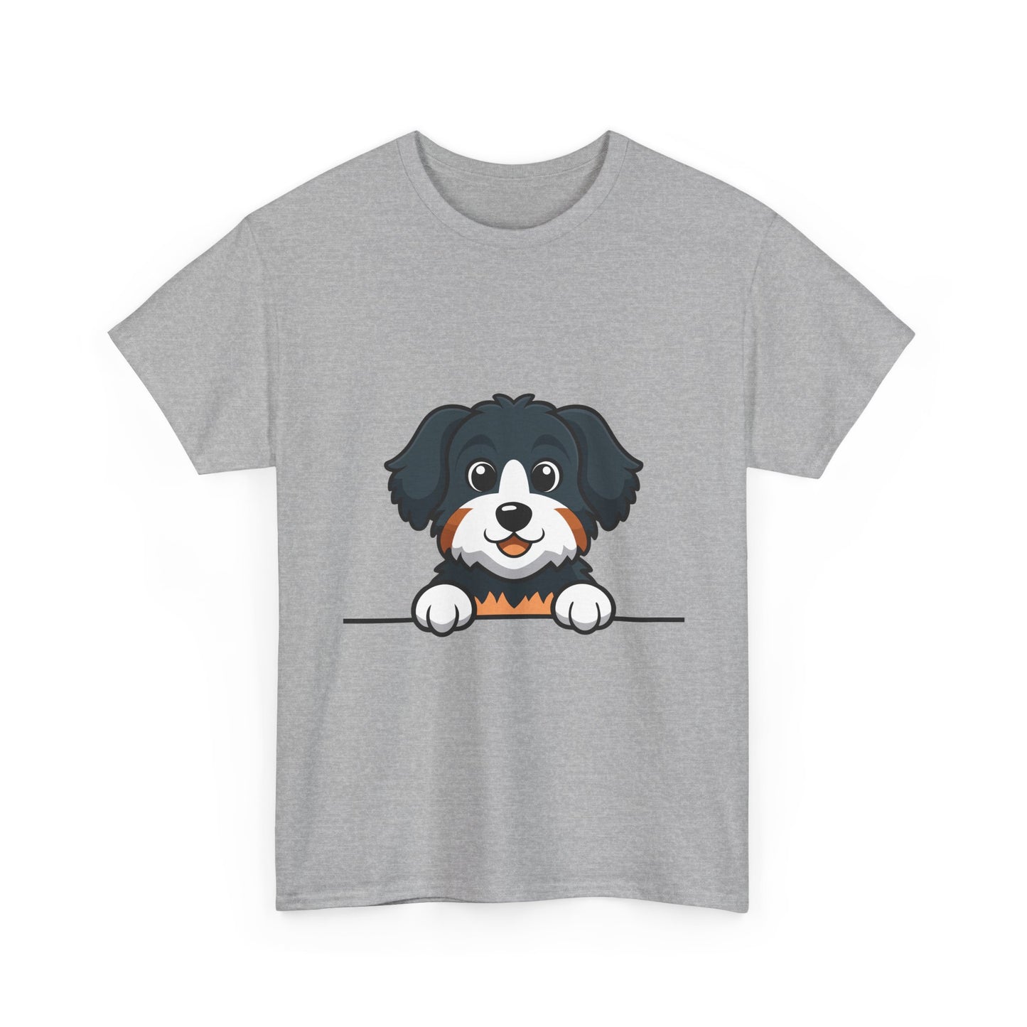 Peekaboo Puppy T-Shirt – Cute Dog Graphic Tee for Dog Lovers