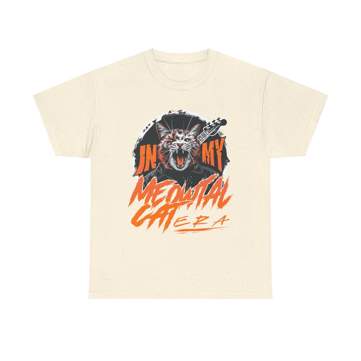 Graphic Tee — “In My Head/Medusa Mental” Fierce Cat Rock Band Design