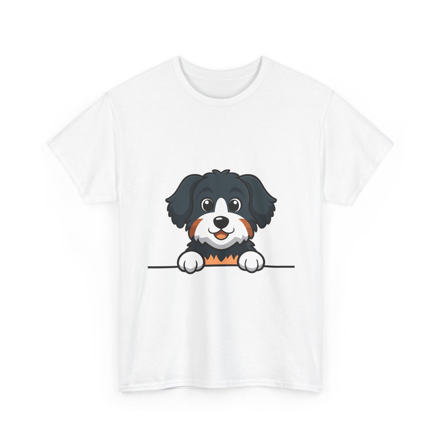 Peekaboo Puppy T-Shirt – Cute Dog Graphic Tee for Dog Lovers
