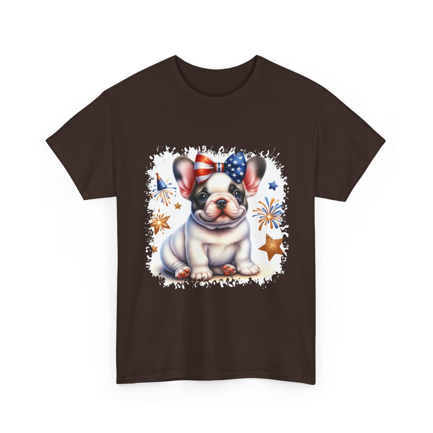 Patriotic French Bulldog Tee