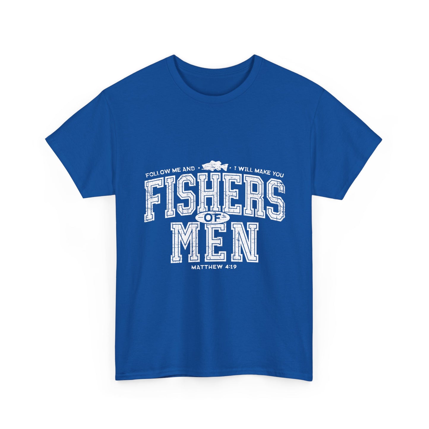 Fishers of Men Tee — Matthew 4:19 Christian Fishing Apparel