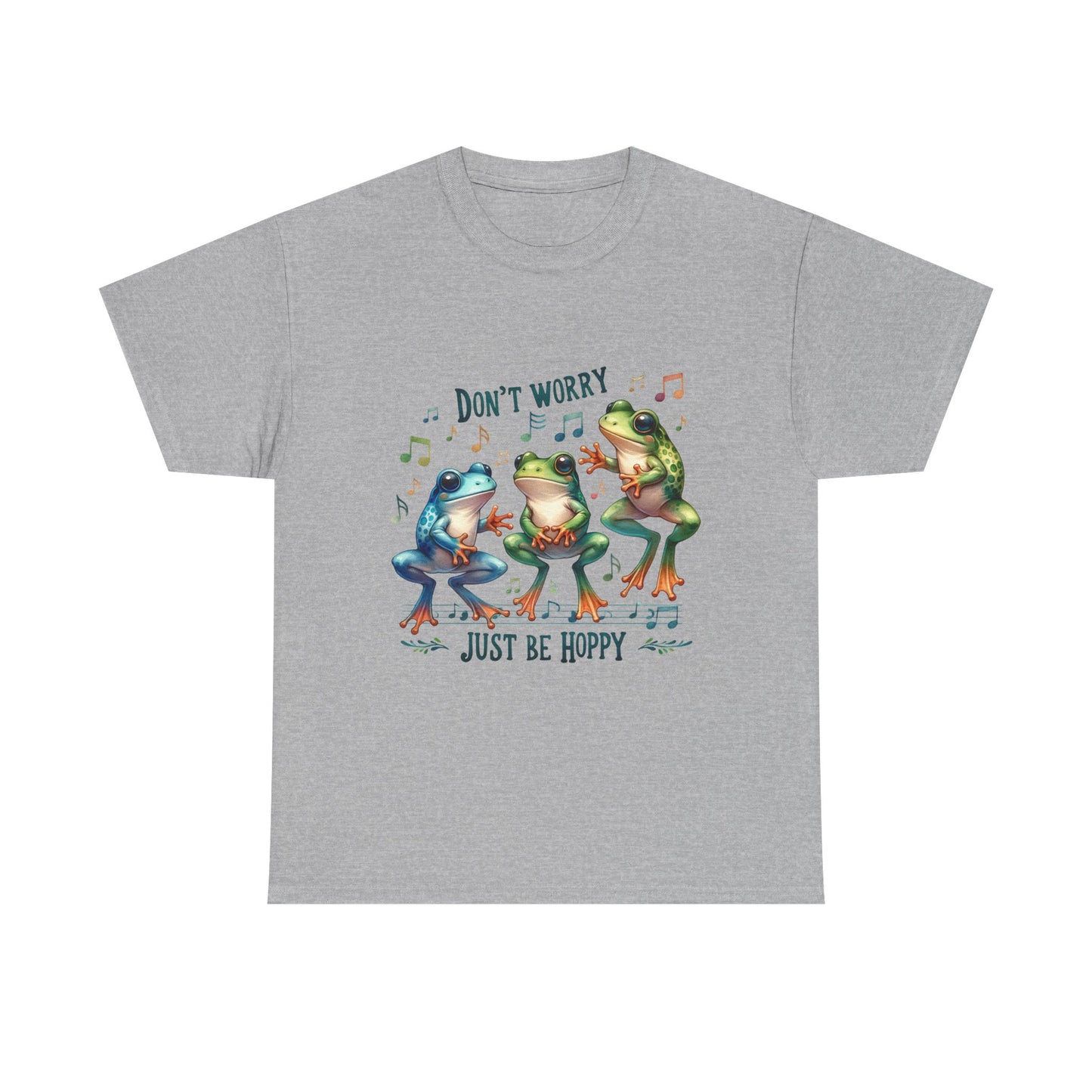 Don't Worry, Just Be Hoppy Frog T-Shirt