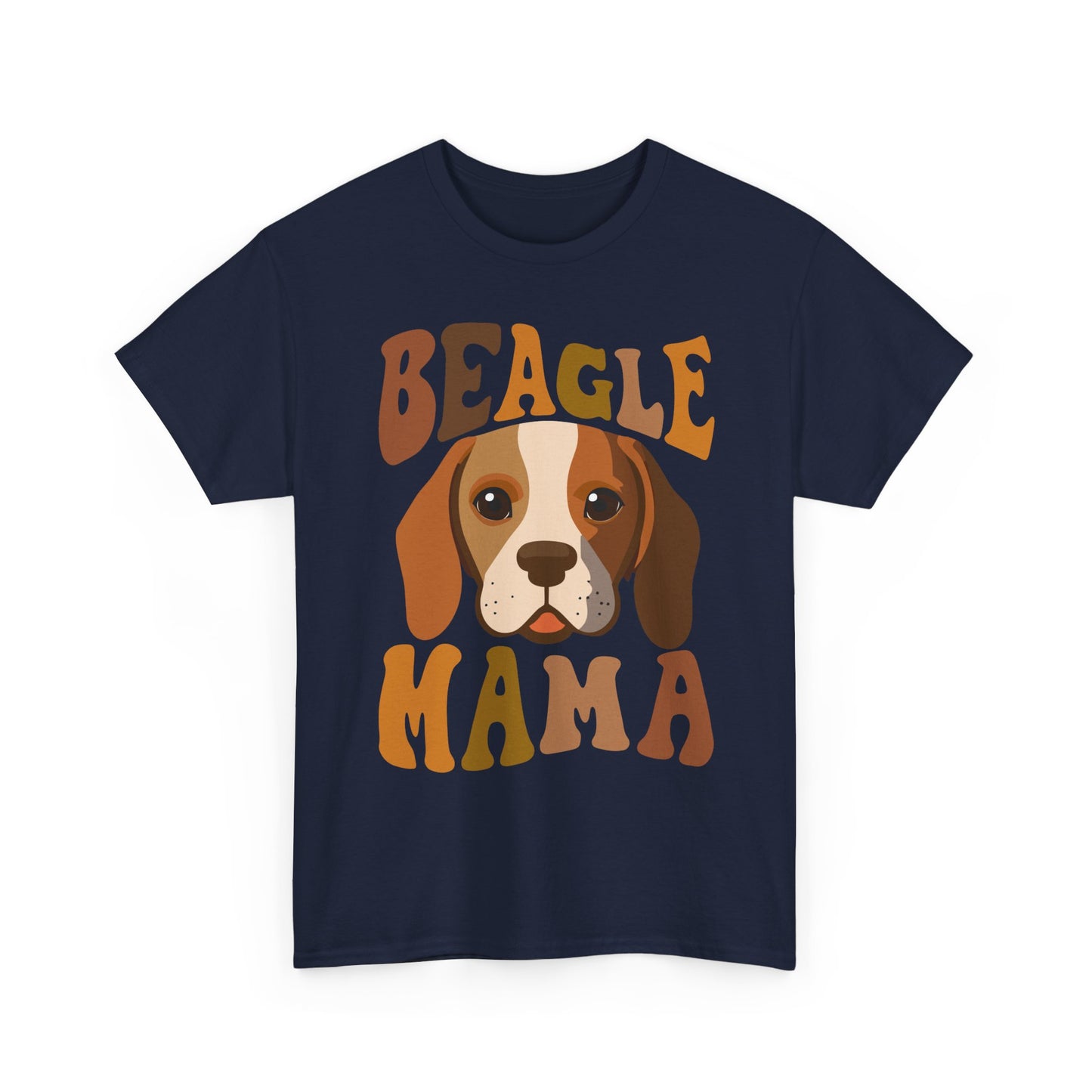 Beagle Mama T-Shirt — Cute Retro Beagle Mom Tee