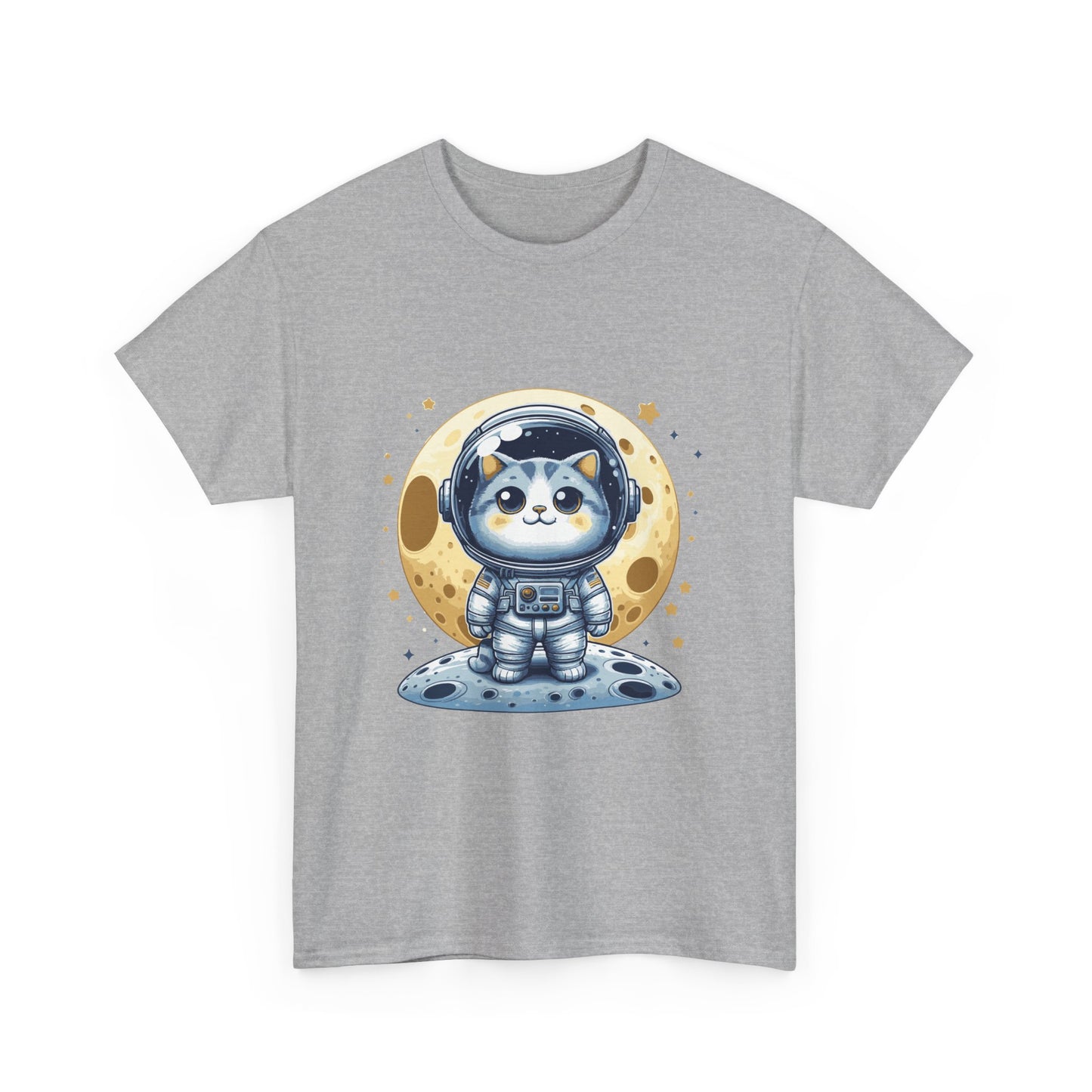 Astronaut Cat T-Shirt — Cute Space Cat Tee