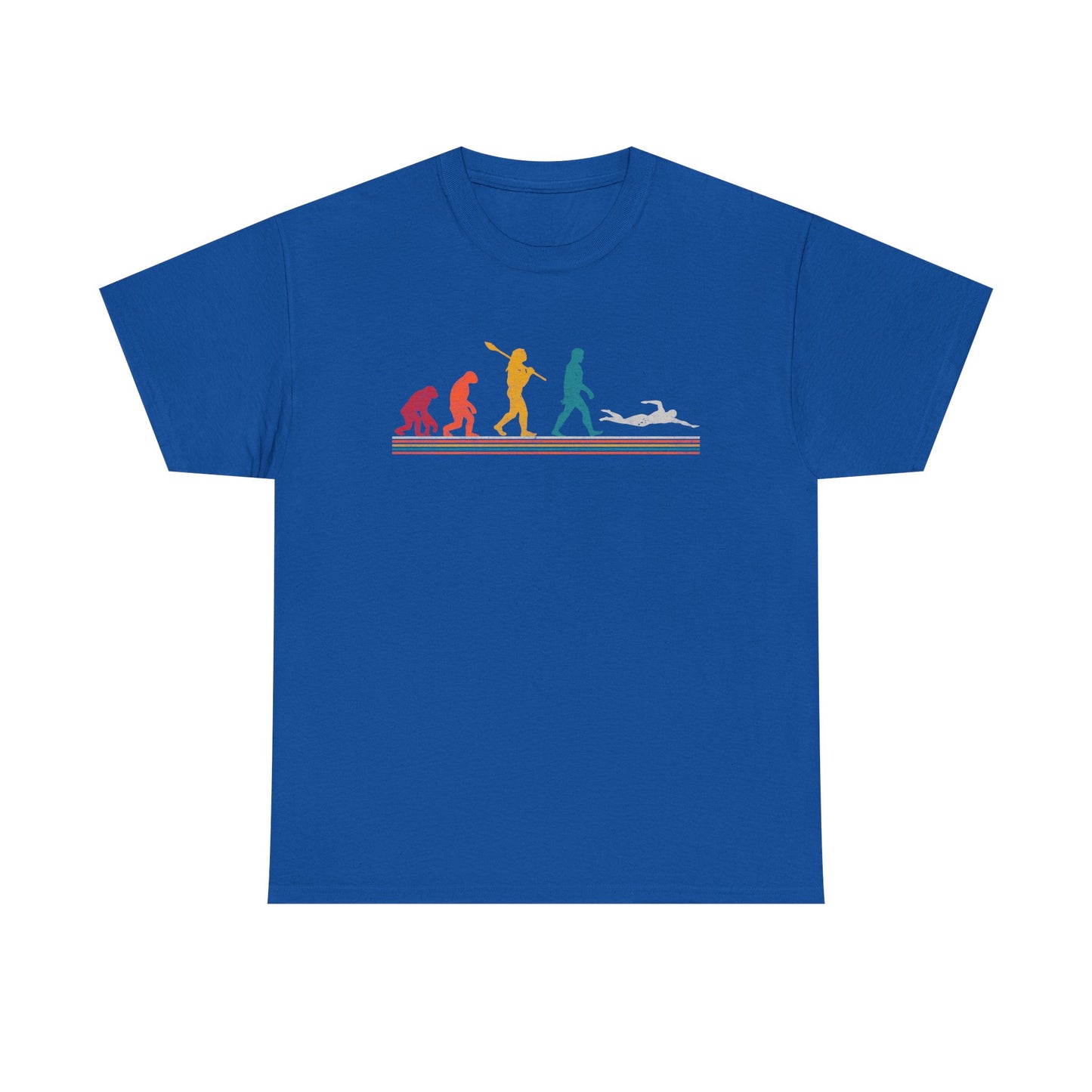 Evolution of Swiming T-Shirt