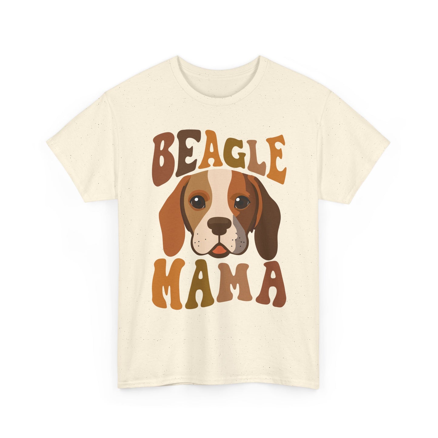 Beagle Mama T-Shirt — Cute Retro Beagle Mom Tee