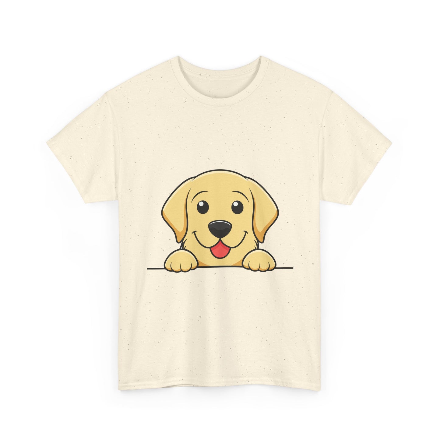 Peeking Golden Retriever Tee