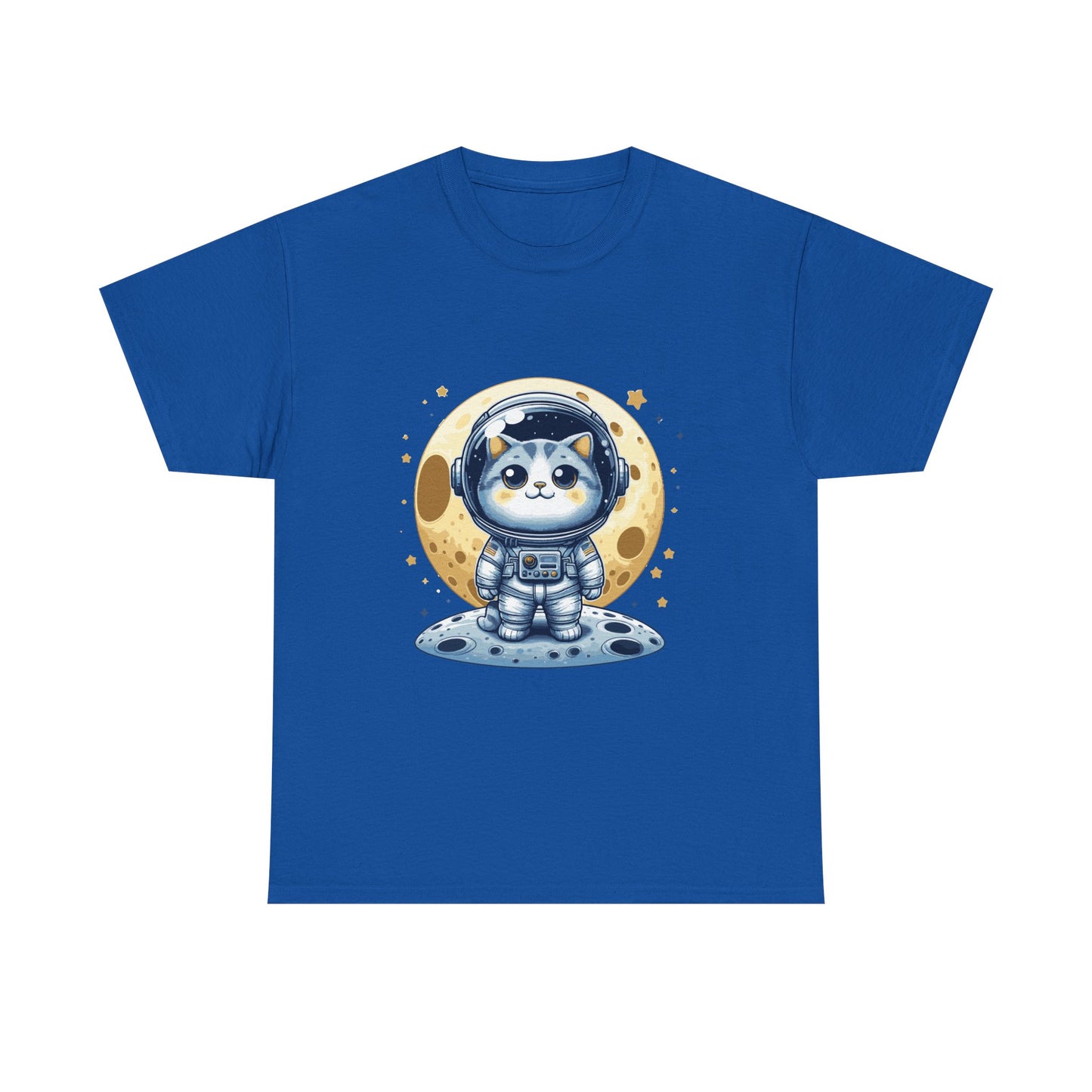 Astronaut Cat T-Shirt — Cute Space Cat Tee