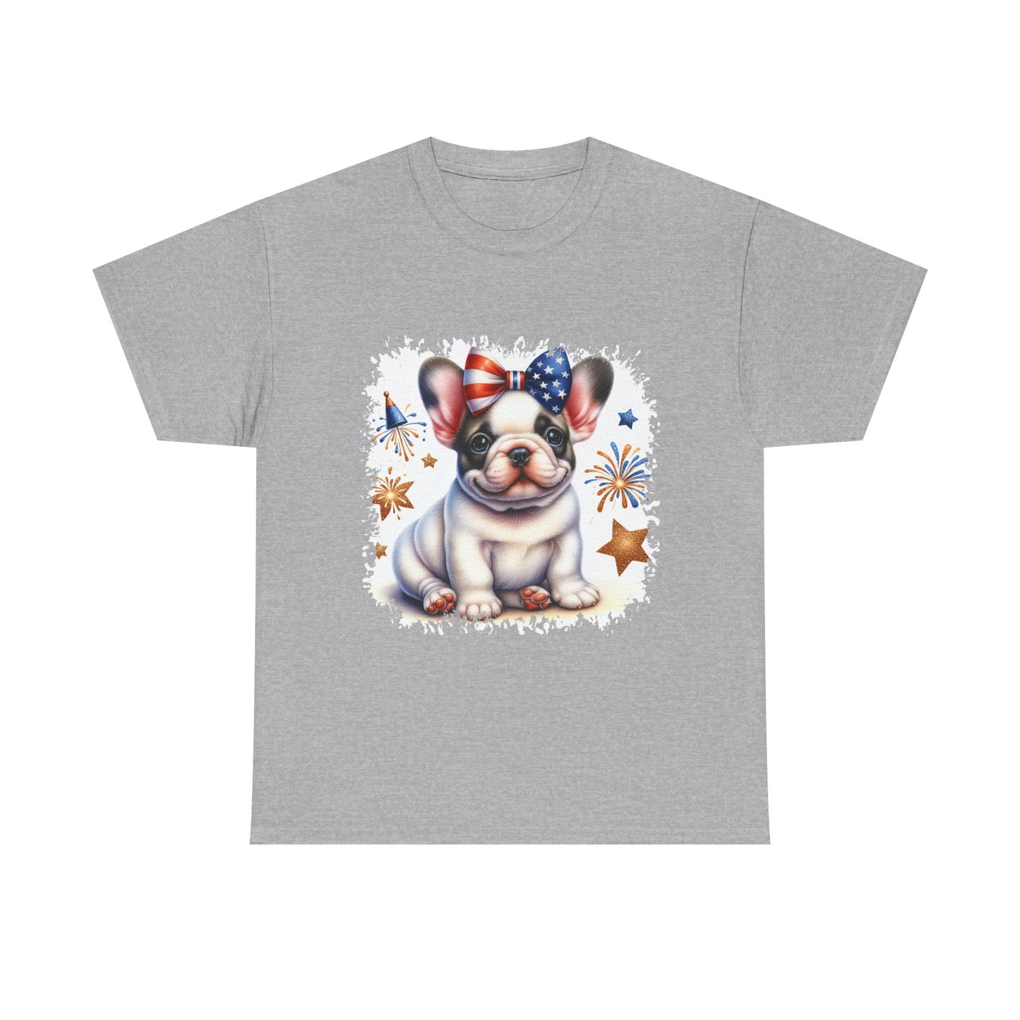 Patriotic French Bulldog Tee