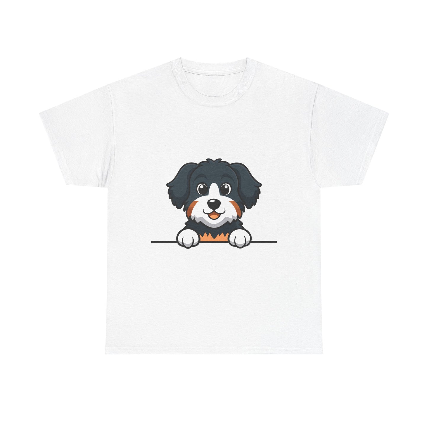 Peekaboo Puppy T-Shirt – Cute Dog Graphic Tee for Dog Lovers