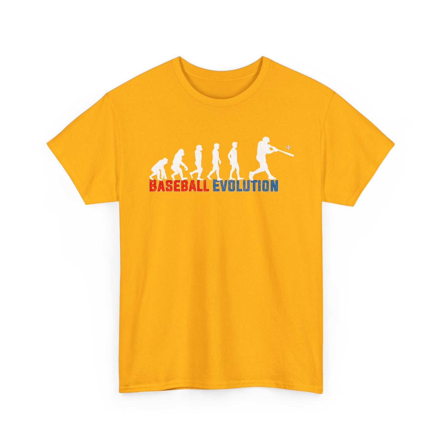 Baseball Evolution T-Shirt — Funny Baseball Player Evolution Graphic Tee