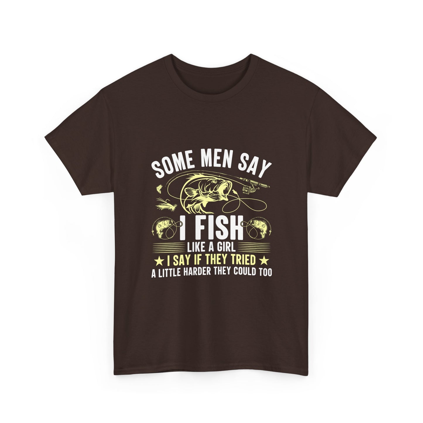 I Fish Like A Girl Fishing T-Shirt – Funny Women's Angler Tee