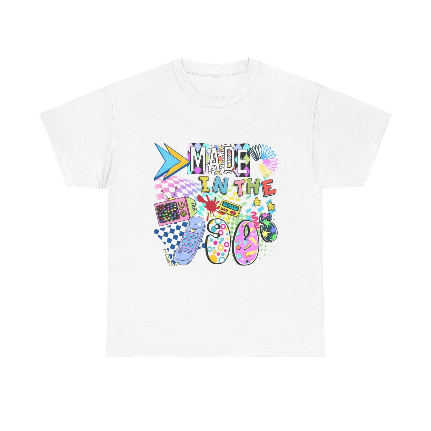 Made in the 90s T-Shirt — Retro 90s Nostalgia Graphic Tee