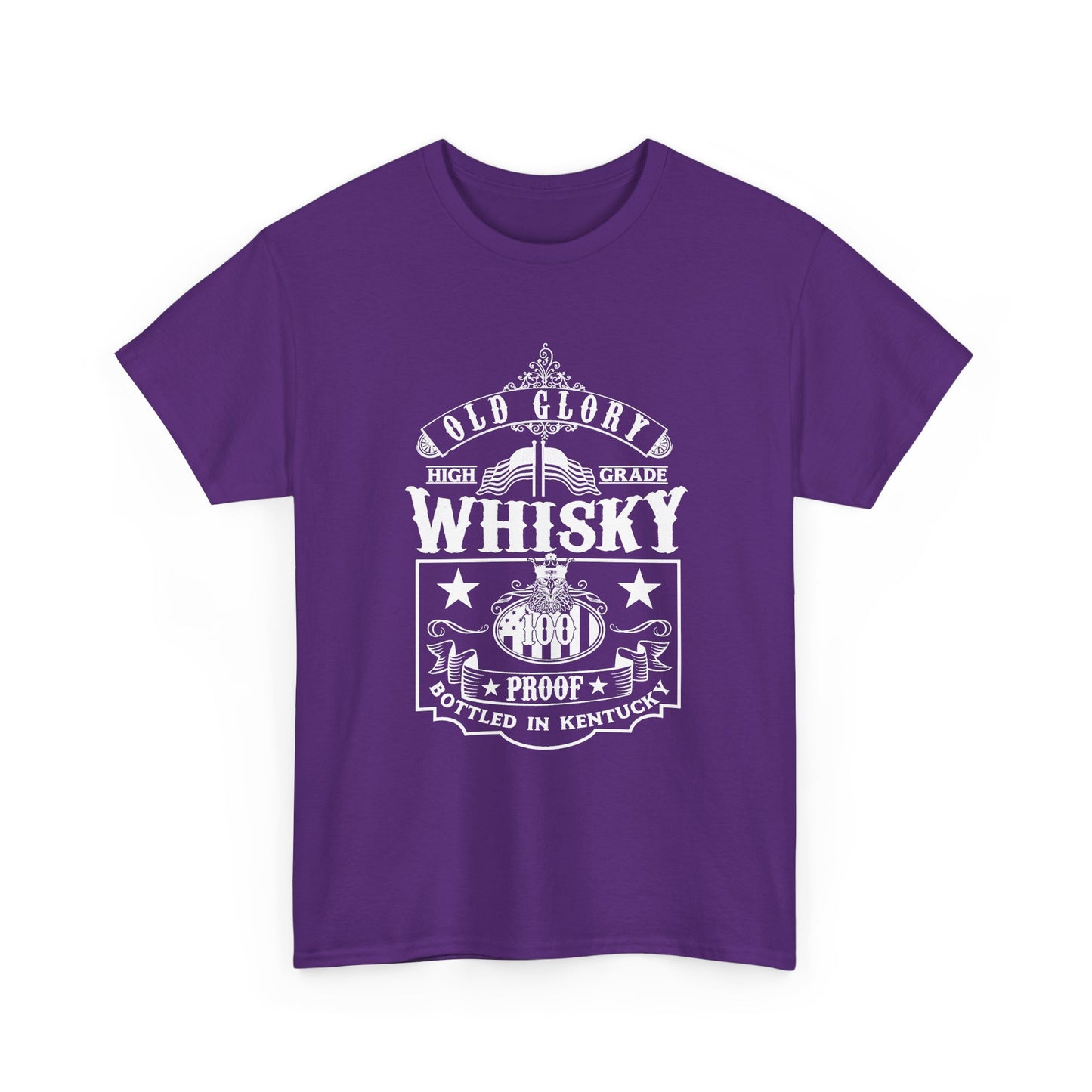 Whisky Distillery Crest T-Shirt — Vintage Bourbon Logo Tee