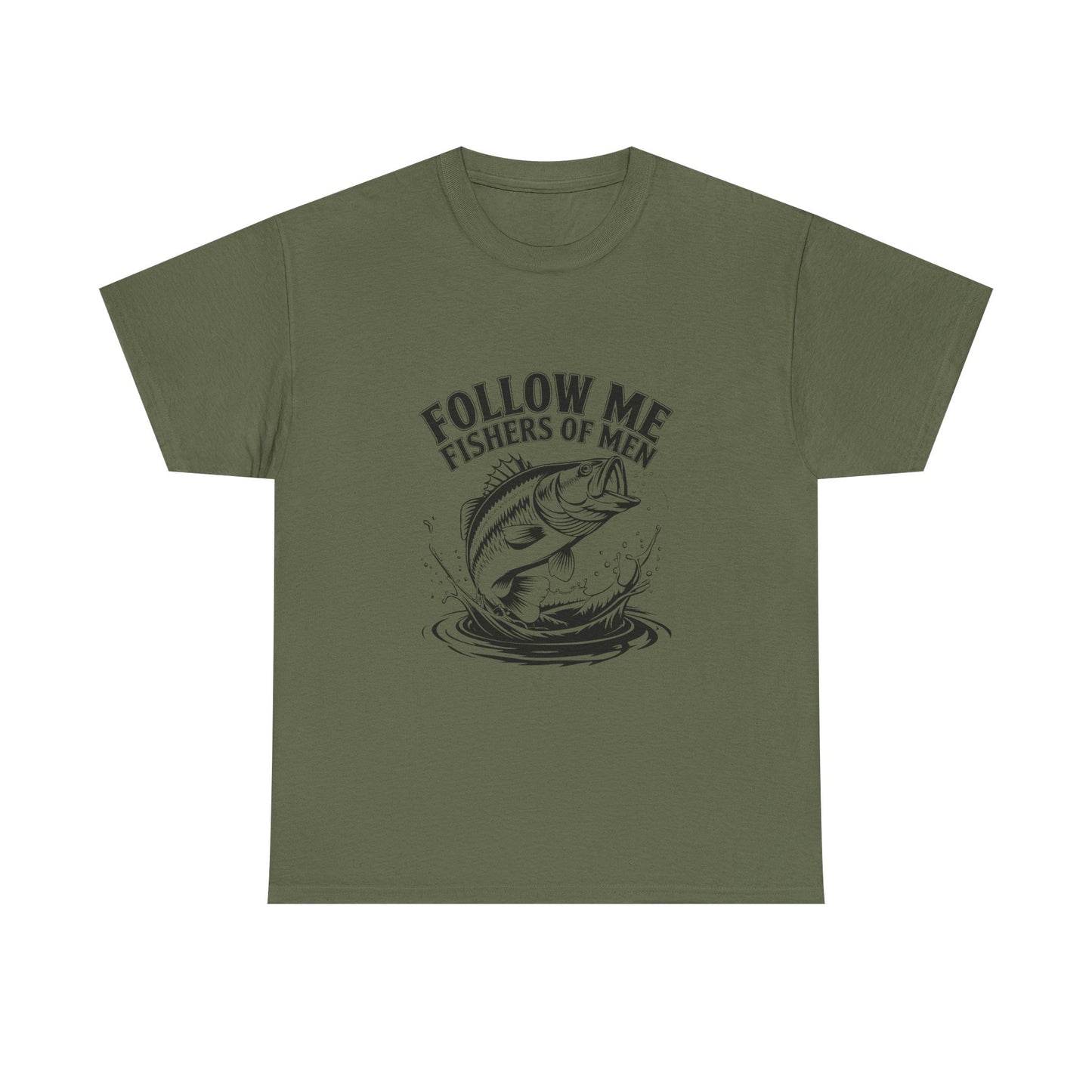 Follow Me Fishers of Men T-Shirt – Christian Fishing Graphic Tee