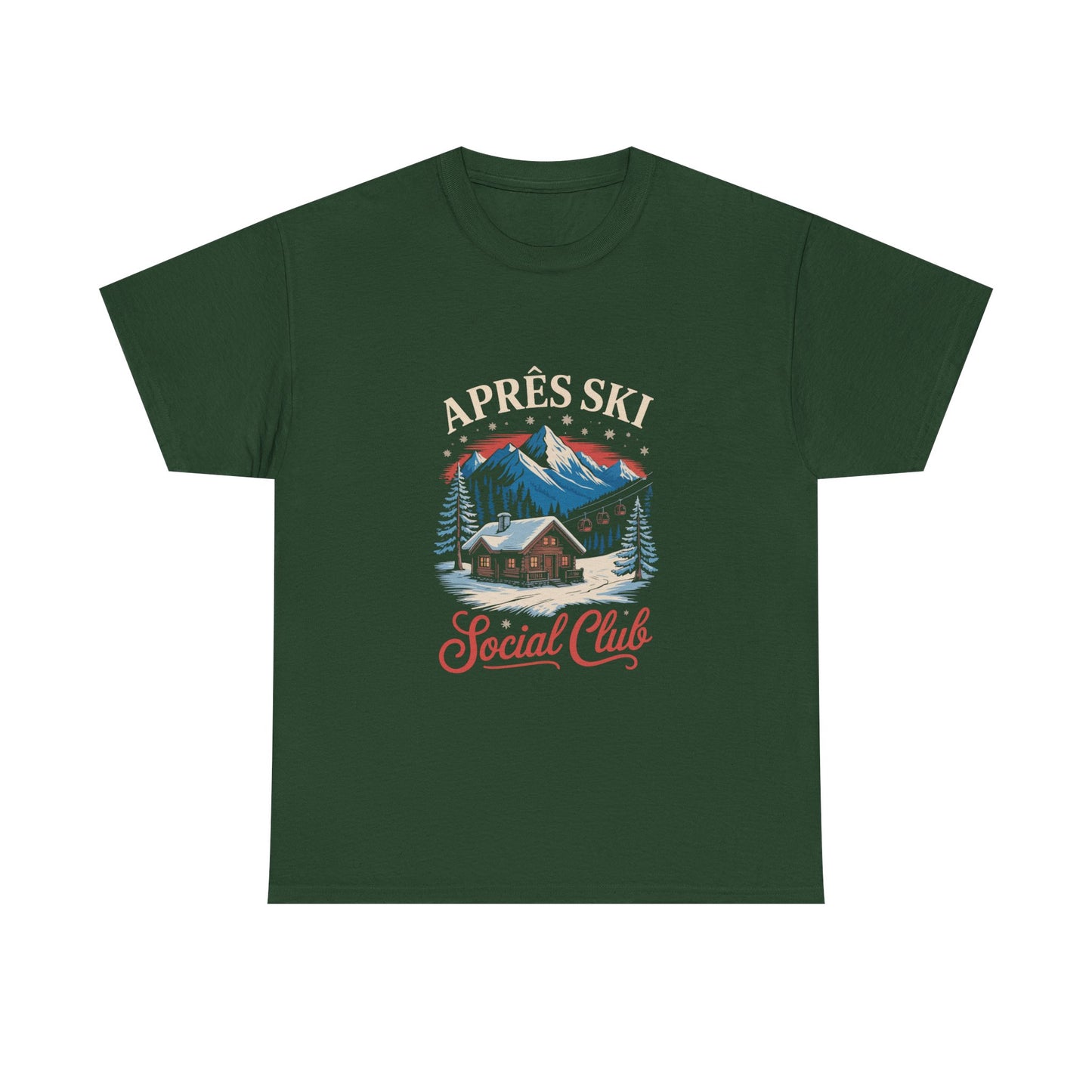 T-Shirt — Apres Ski Social Club Mountain Lodge Graphic Tee