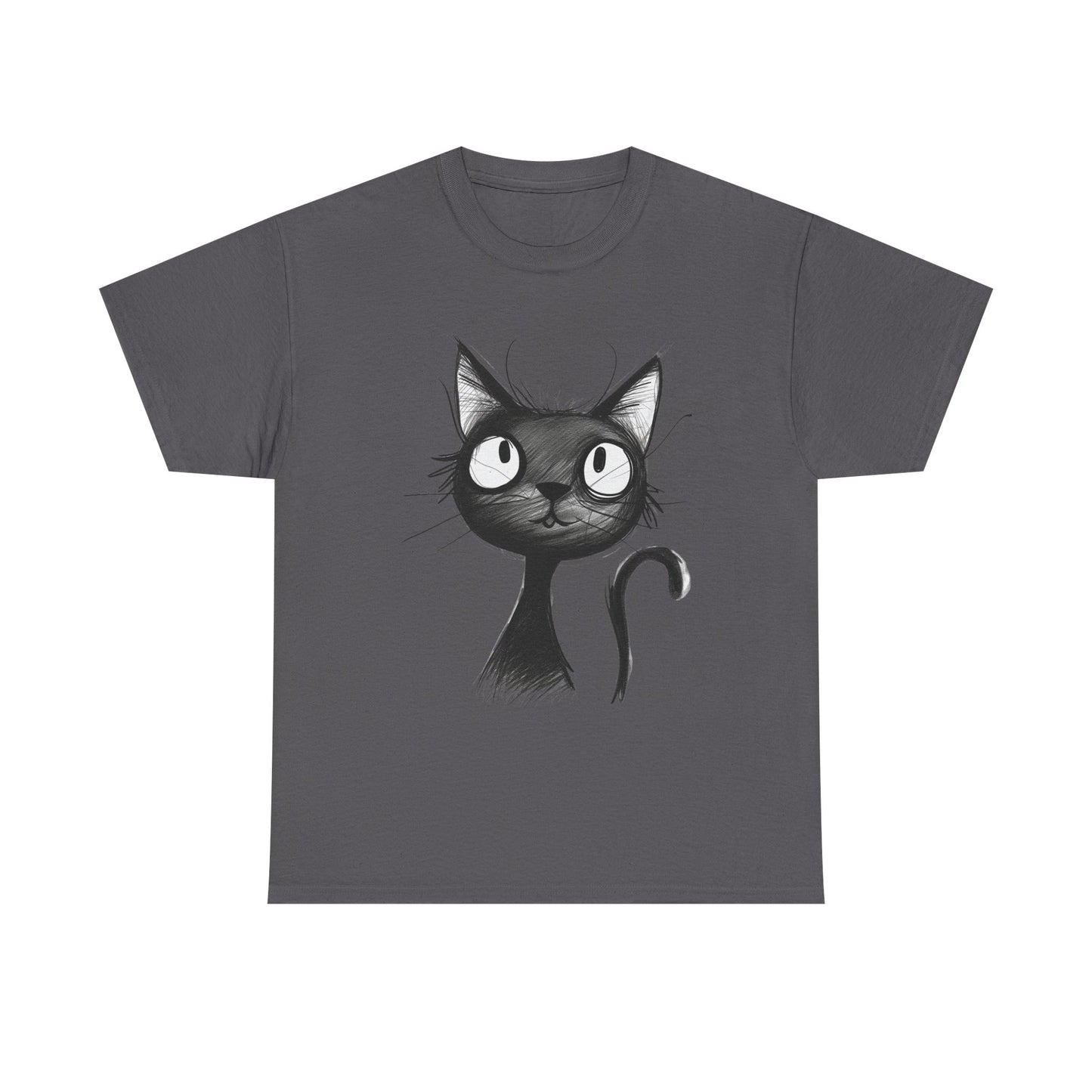 Whimsical Black Cat