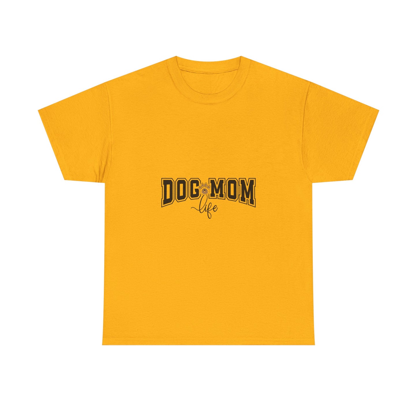 Dog Mom Life T-Shirt — Cute "Dog Mom" Graphic Tee for Pet Lovers