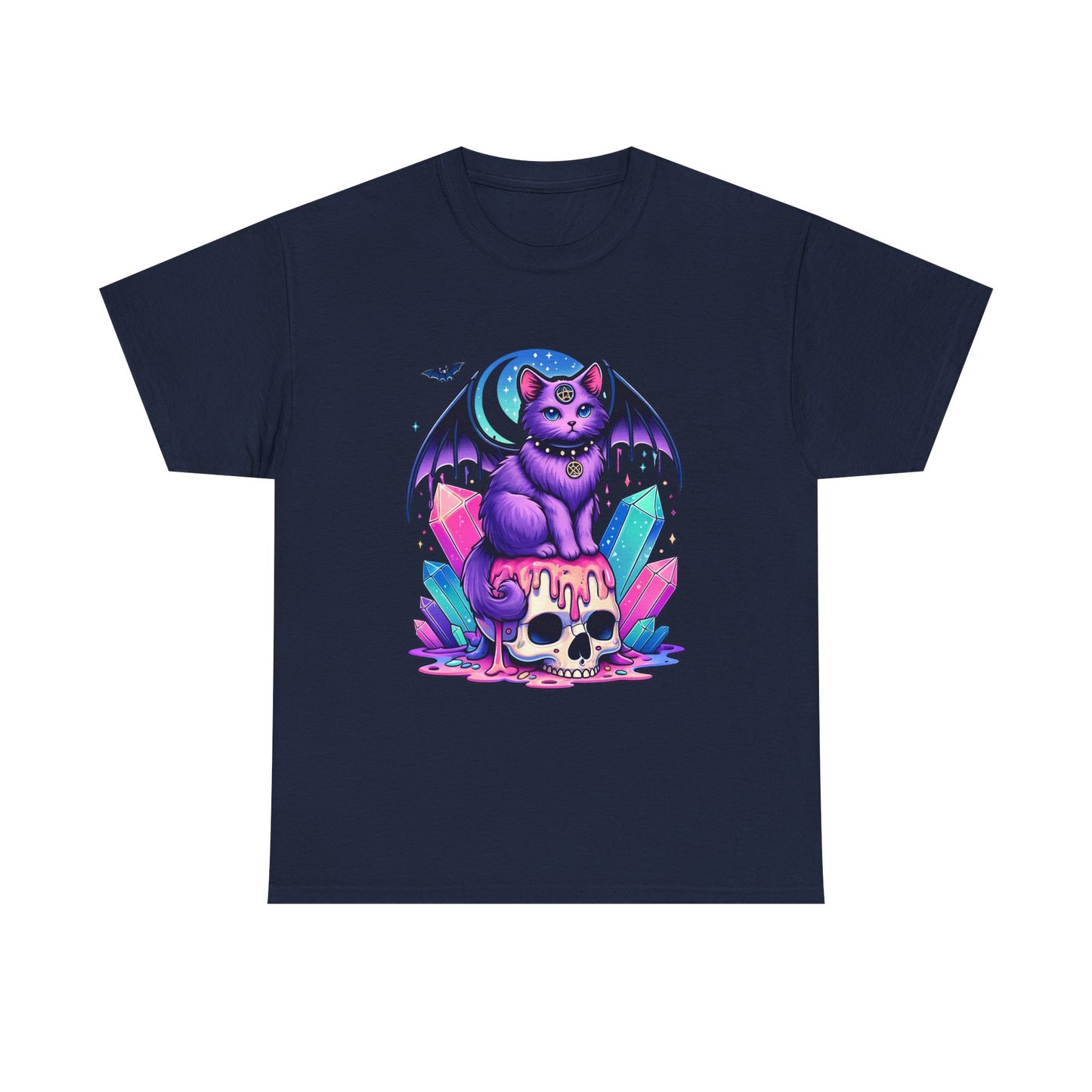 Gothic Crystal Cat T-Shirt