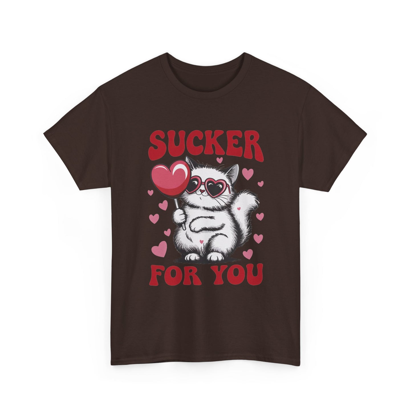 Sucker For You Cat T-Shirt