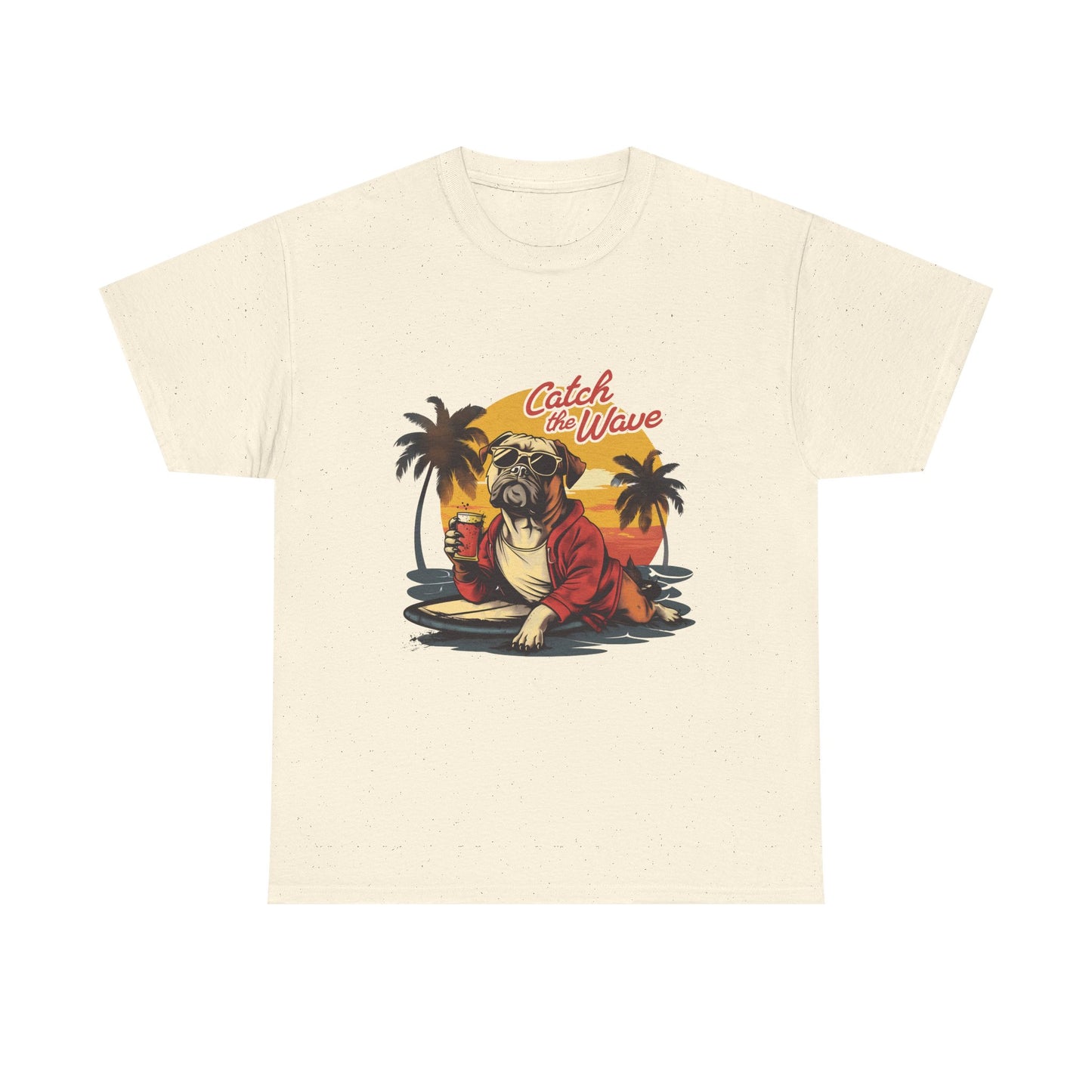 Catch the Wave Pug Surf T-Shirt