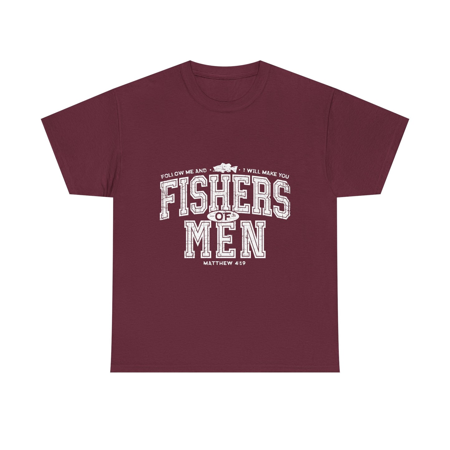 Fishers of Men Tee — Matthew 4:19 Christian Fishing Apparel