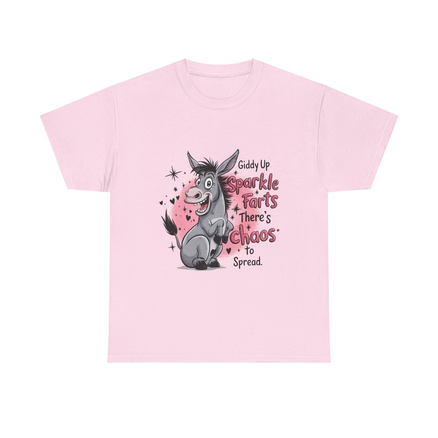 Donkey "Sparkle Farts" T-Shirt — Cute Funny Unicorn Alternative Tee