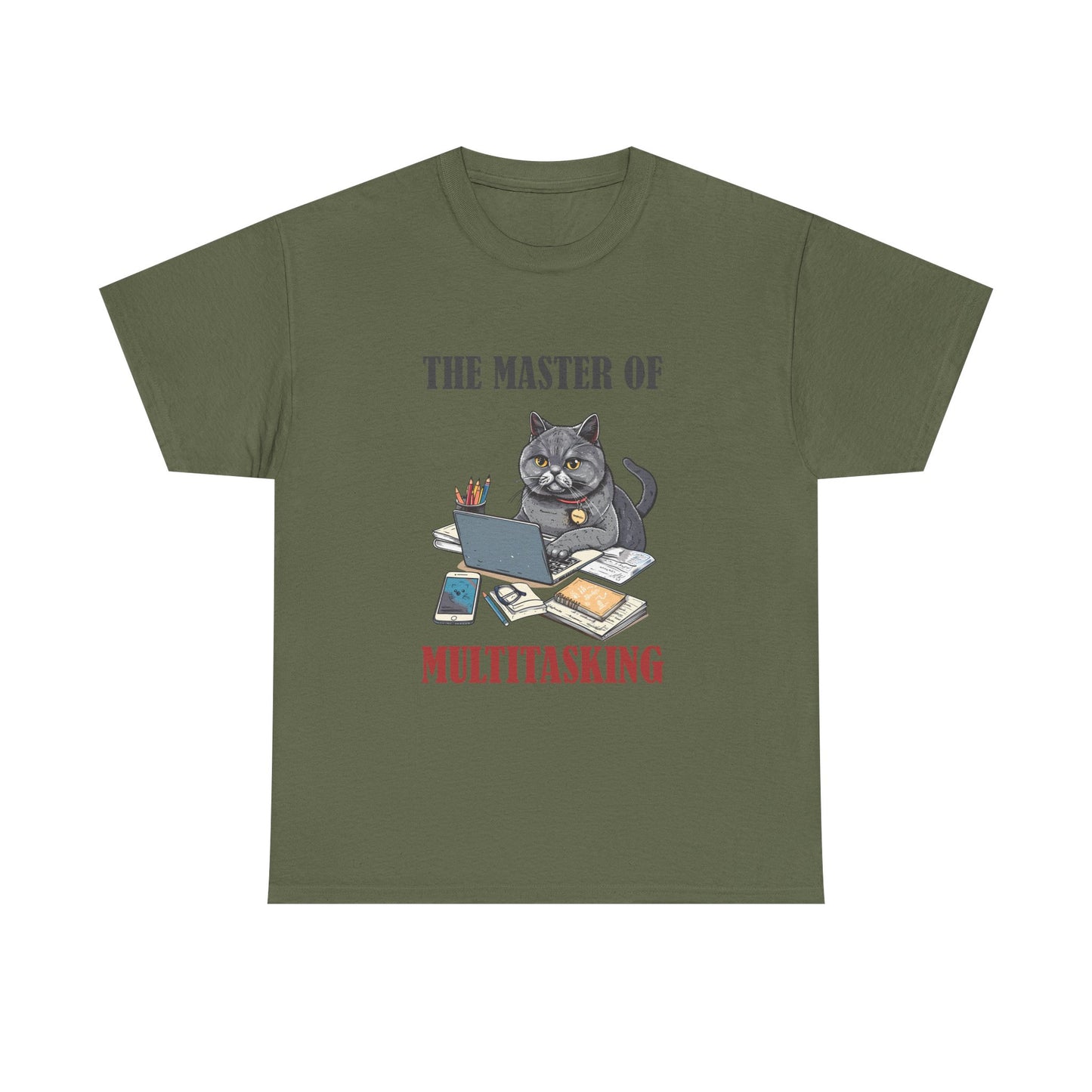 The Master of Multitasking Cat T-Shirt