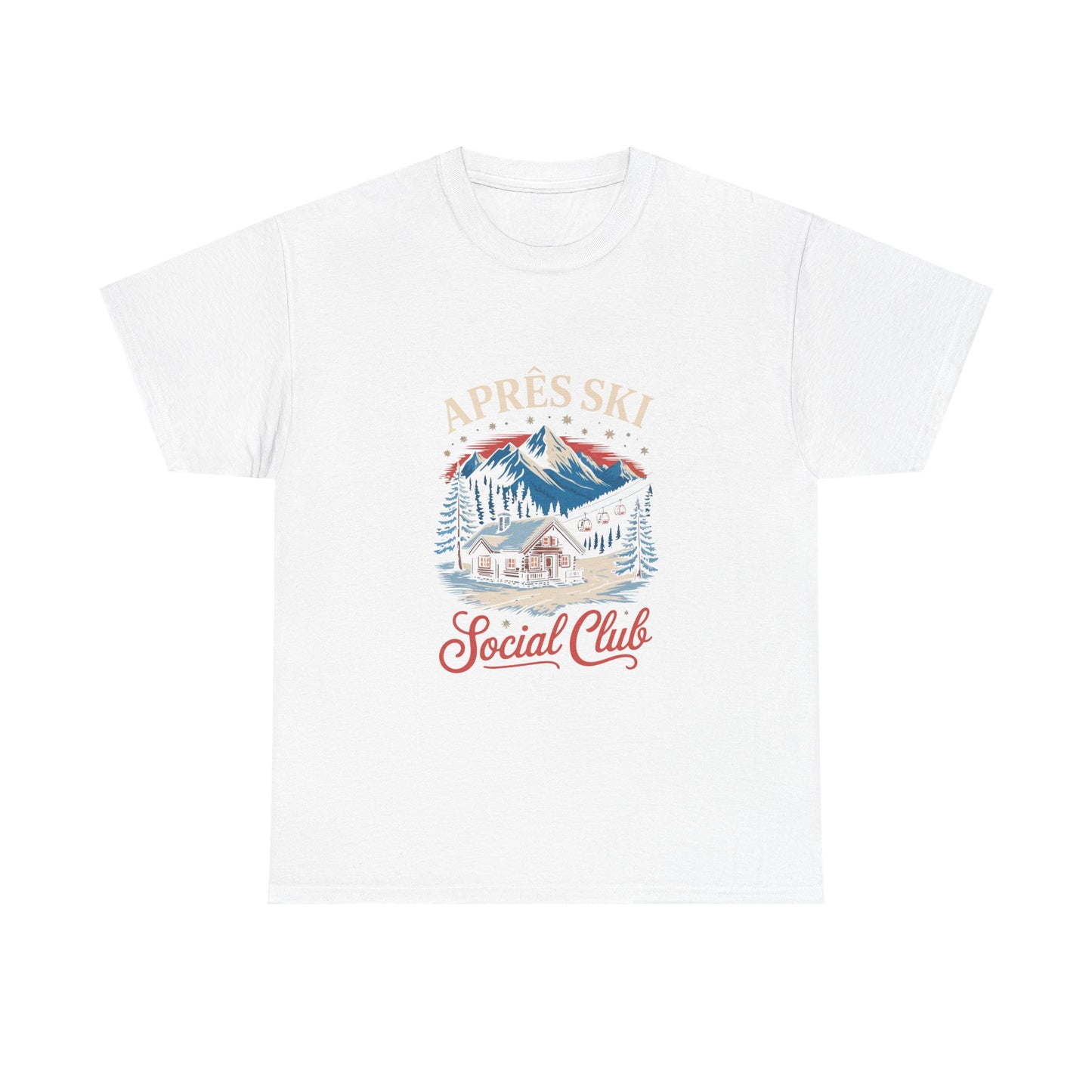 T-Shirt — Apres Ski Social Club Mountain Lodge Graphic Tee