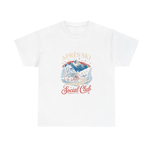 T-Shirt — Apres Ski Social Club Mountain Lodge Graphic Tee