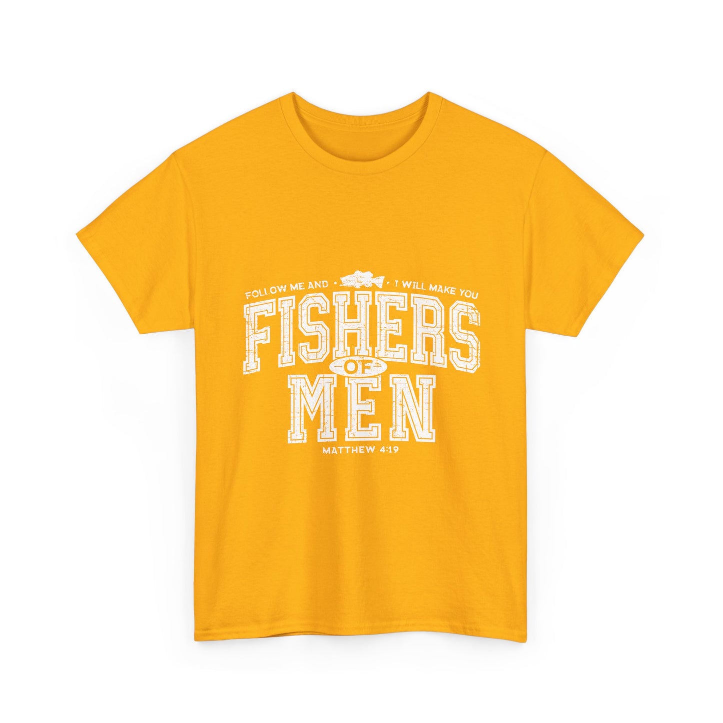 Fishers of Men Tee — Matthew 4:19 Christian Fishing Apparel
