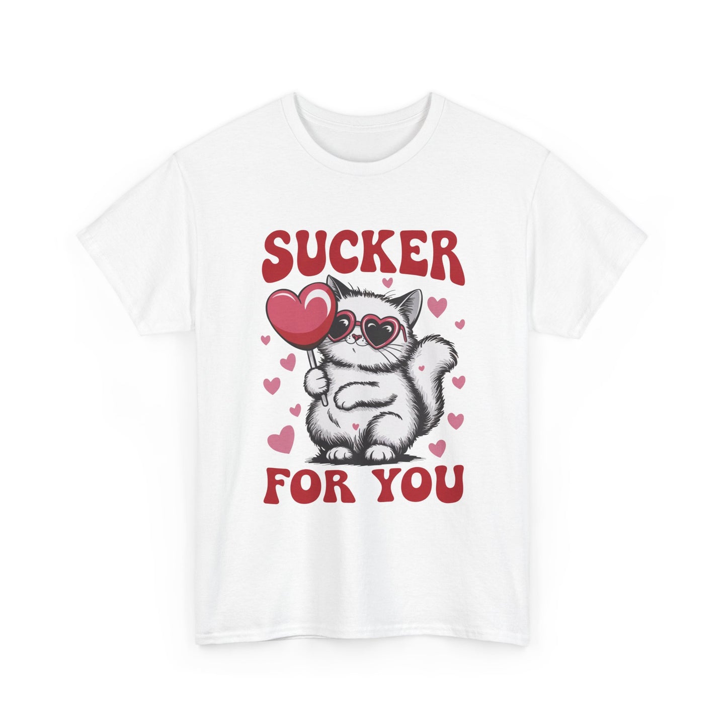Sucker For You Cat T-Shirt